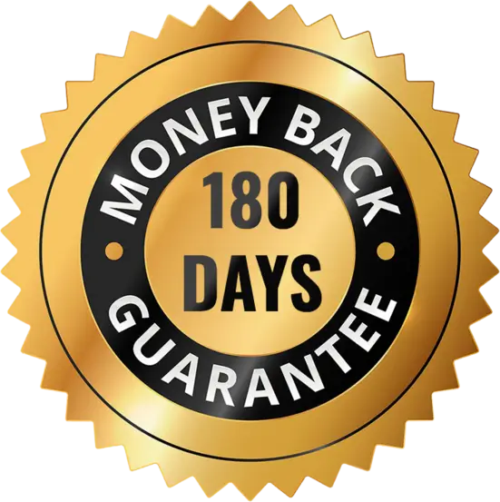 Gelataro 60-day money-back guarantee badge